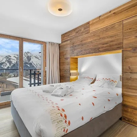 Апартаменты Greppon Blanc B4 - 6 Pers - Au Pied Des Pistes